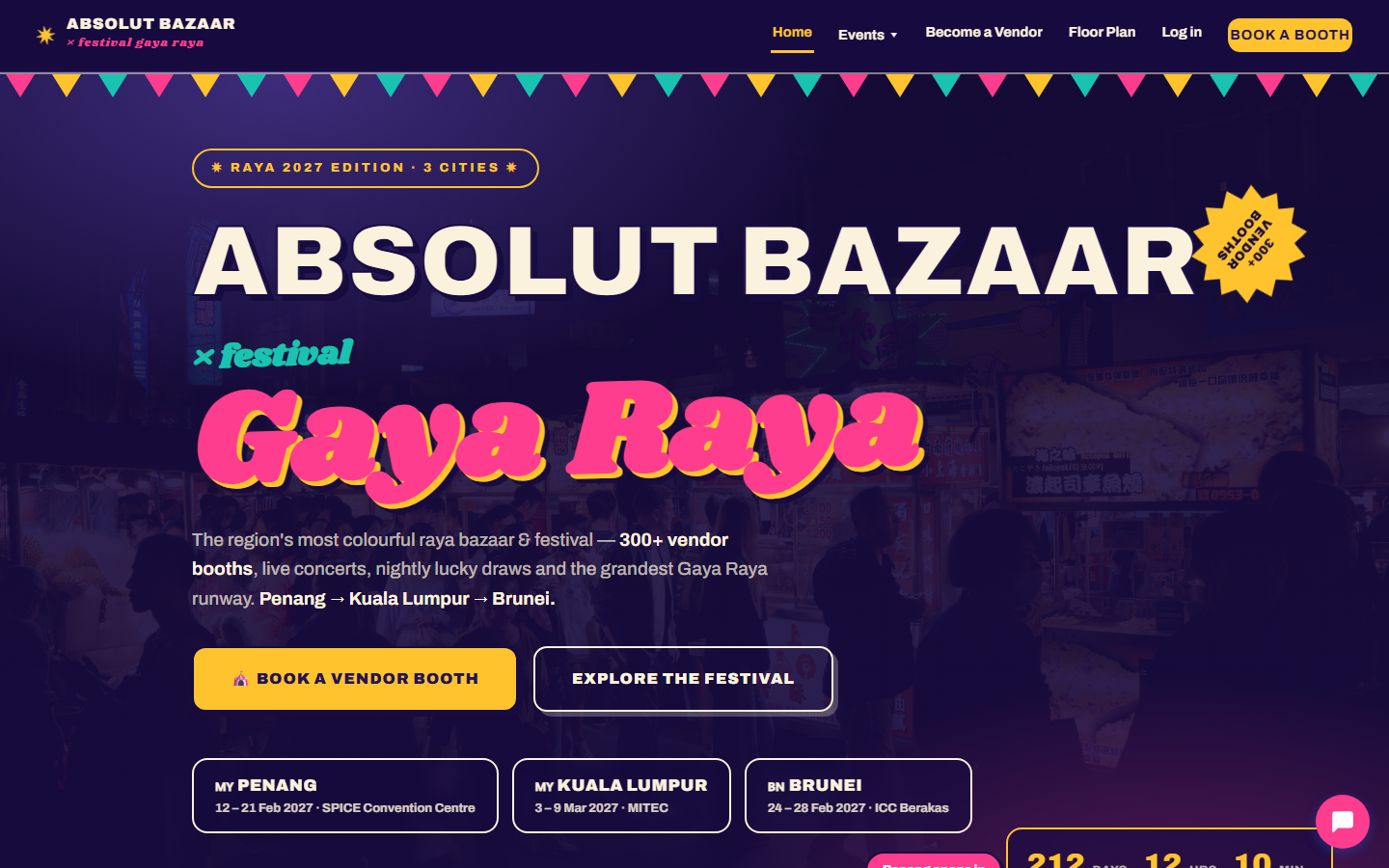Absolut Bazaar × Gaya Raya screenshot