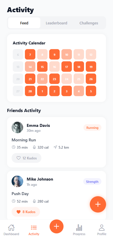 FitPulse — Workout Log