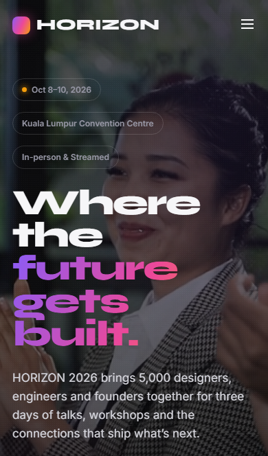HORIZON 2026 — mobile