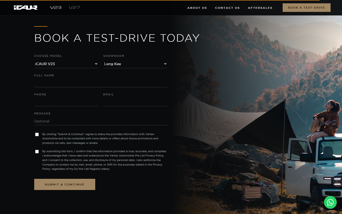 PDPA-compliant test-drive pipeline