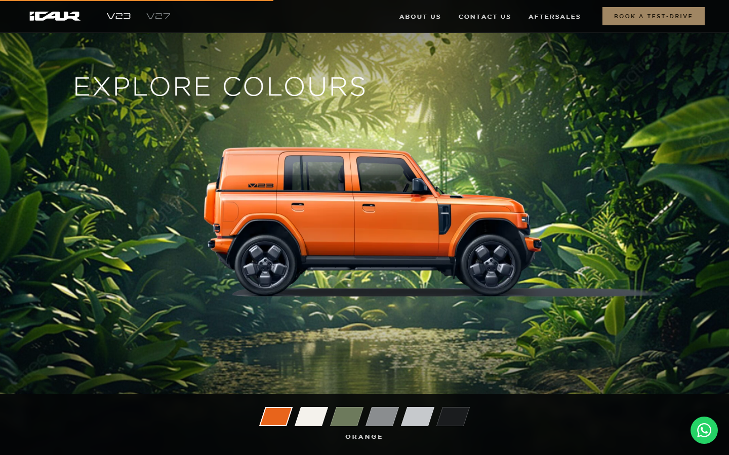 Explore Colours — car and world change together