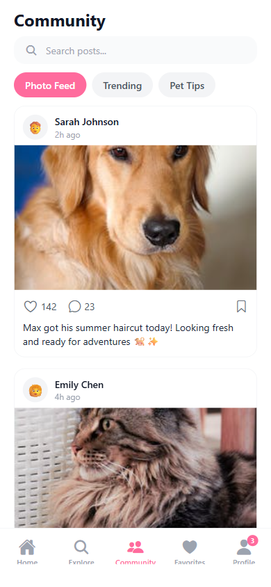 PetPal — Community