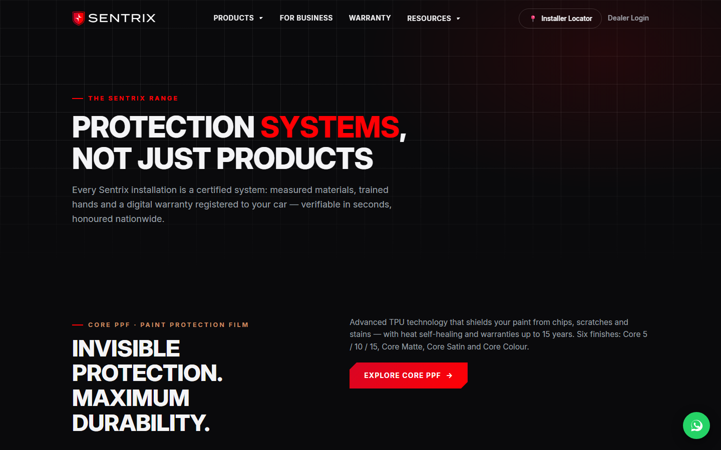Full Product & Brand Site