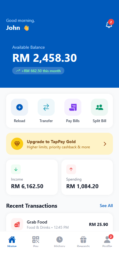 TapPay screenshot